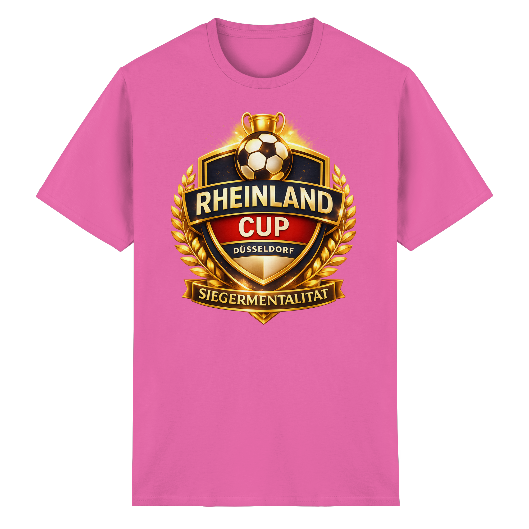 Rheinland Cup Düsseldorf Siegermentalität - Heavy Cotton T-Shirt