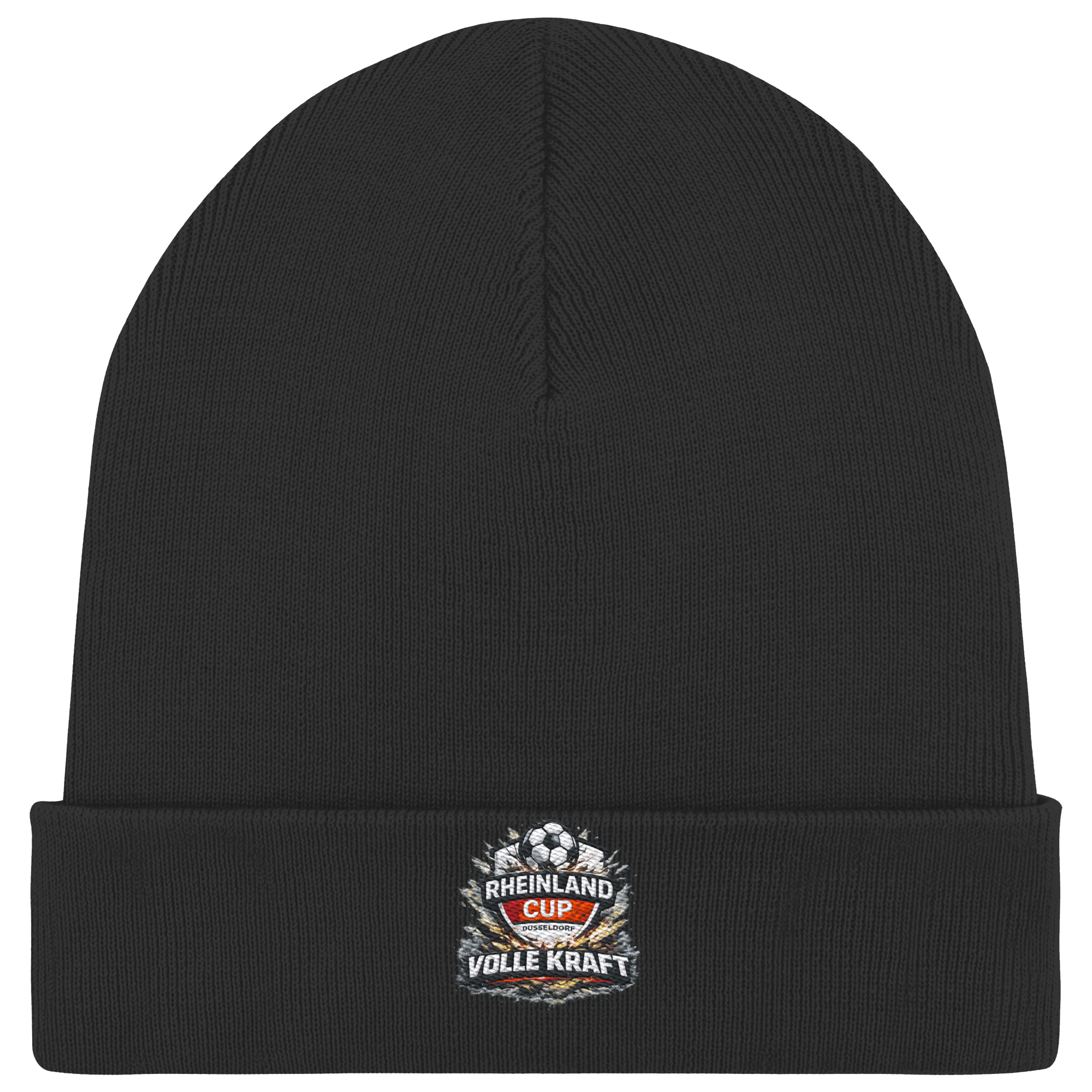 Rheinland Cup Düsseldorf Volle Kraft - Organic Rib Beanie