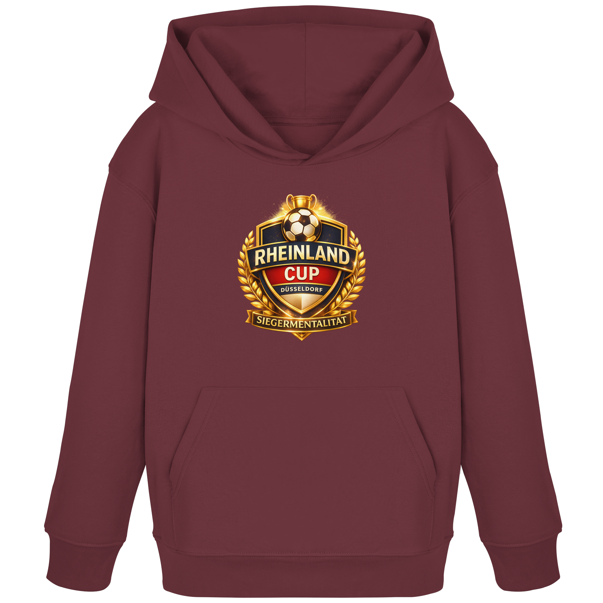 Rheinland Cup Düsseldorf Siegermentalität - Kids Organic Hoodie