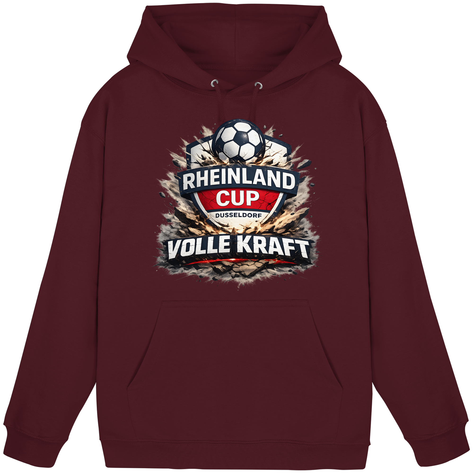 Rheinland Cup Düsseldorf Volle Kraft - Basic Unisex Hoodie