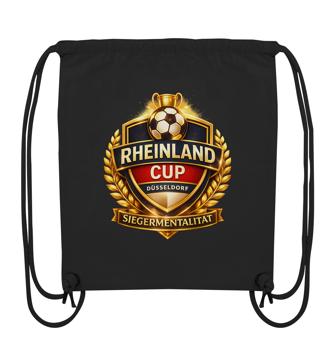Rheinland Cup Düsseldorf Siegermentalität - Organic Gym-Bag