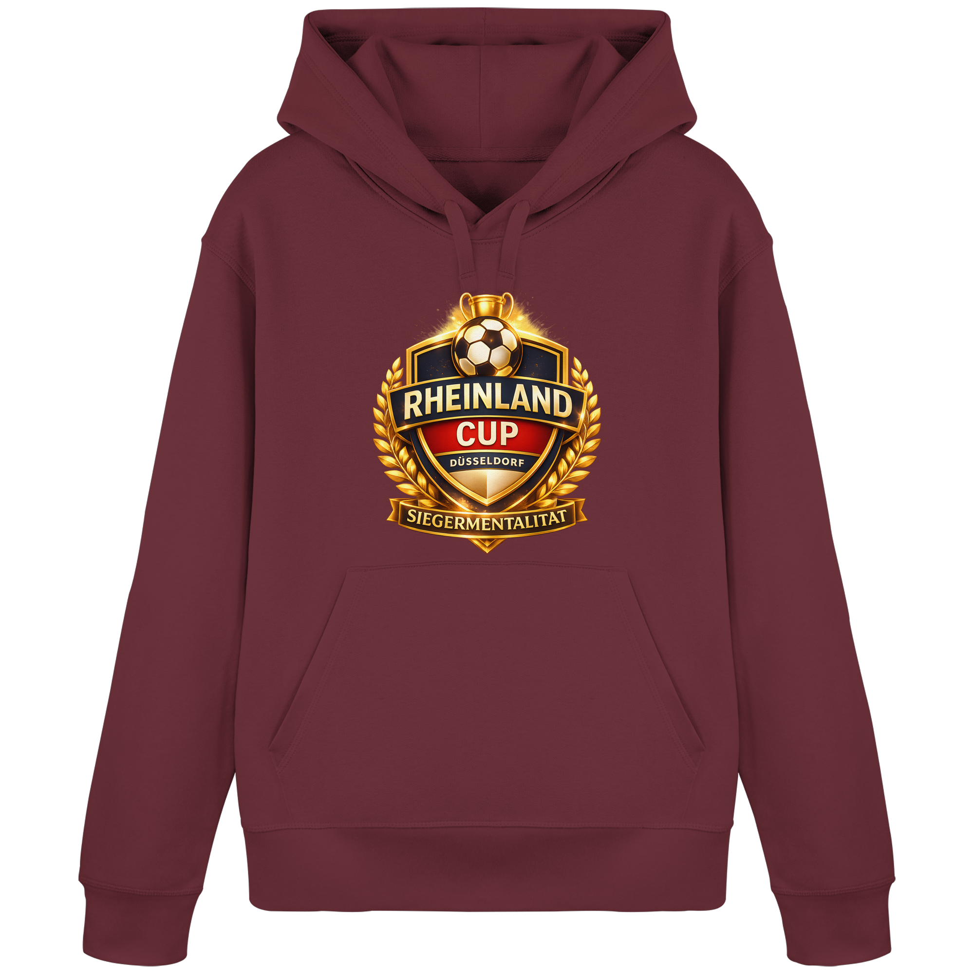 Rheinland Cup Düsseldorf Siegermentalität - Organic Basic Hoodie
