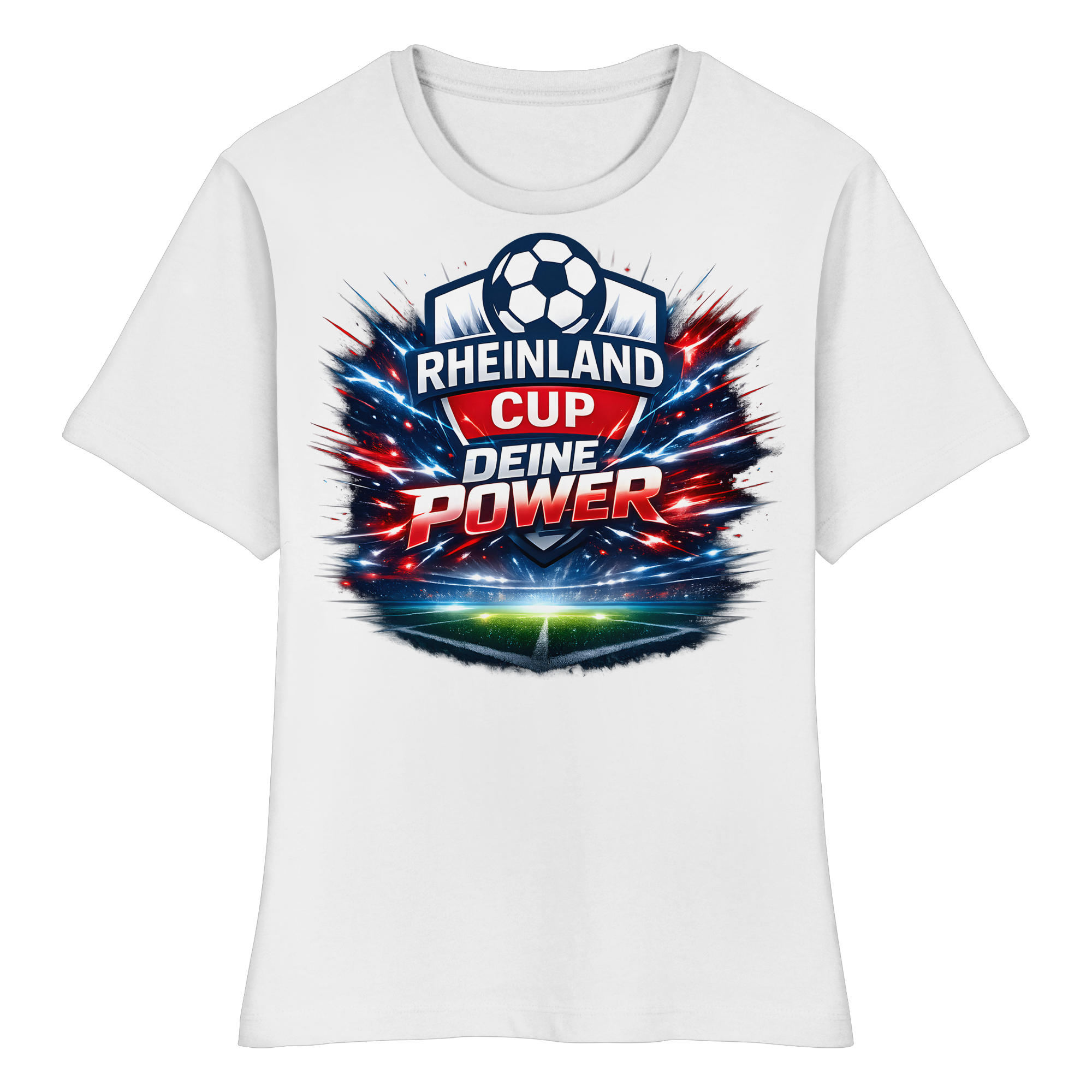 Rheinland Cup Düsseldorf Deine Power - Fitted Ladies Organic Shirt