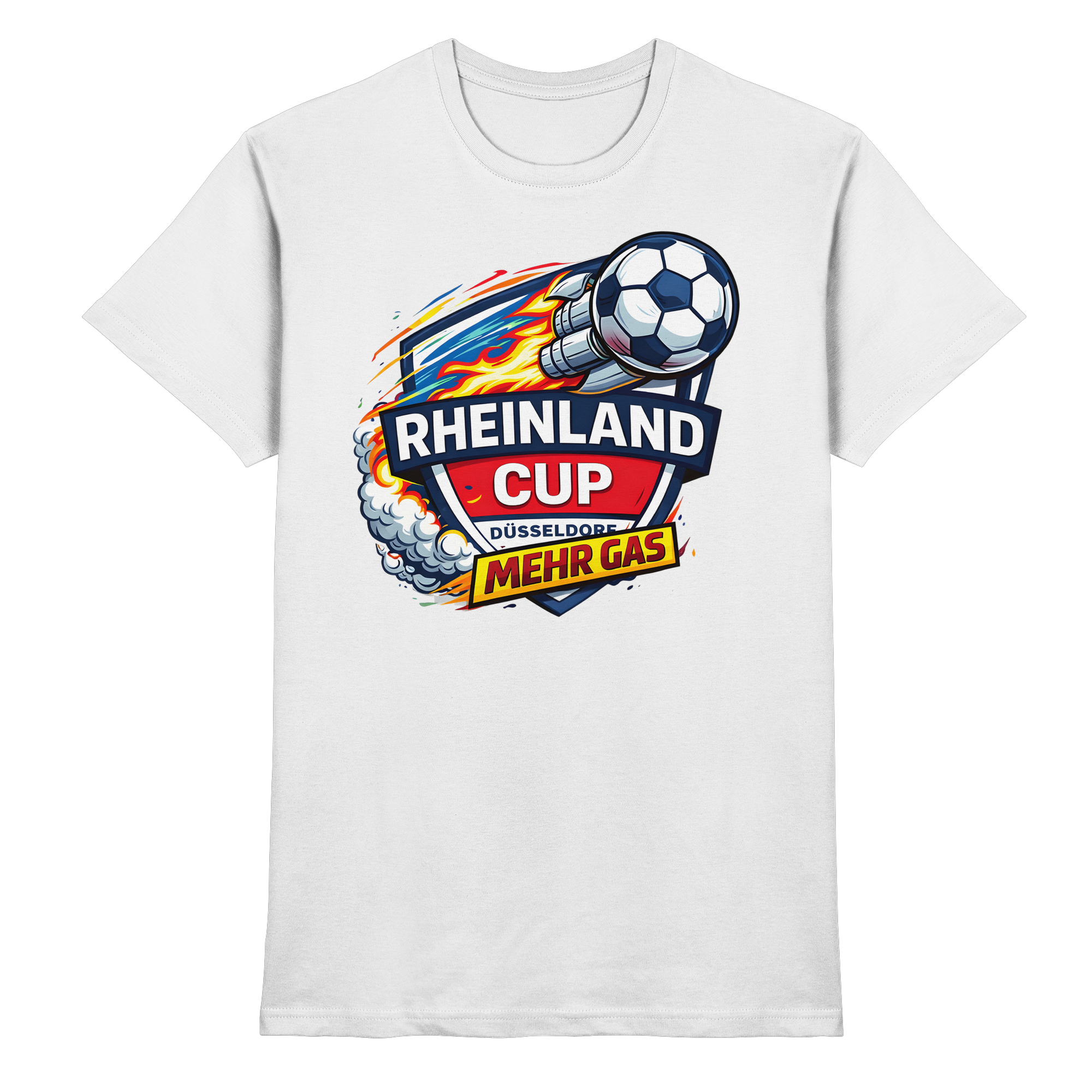 Rheinland Cup Düsseldorf Mehr Gas - Premium Shirt