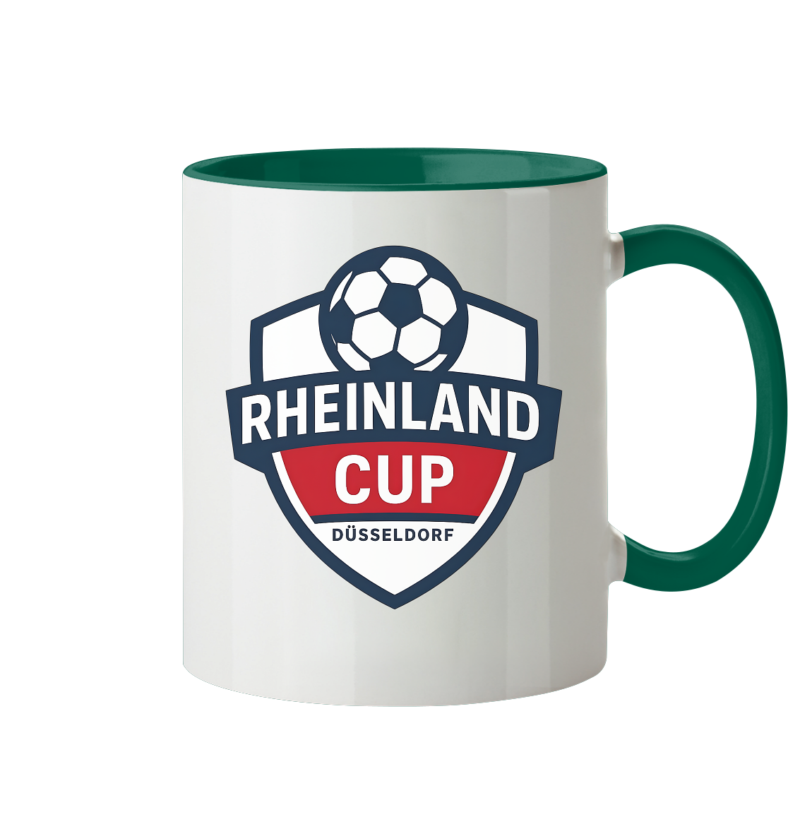 Rheinland Cup Classic Logo - Tasse zweifarbig
