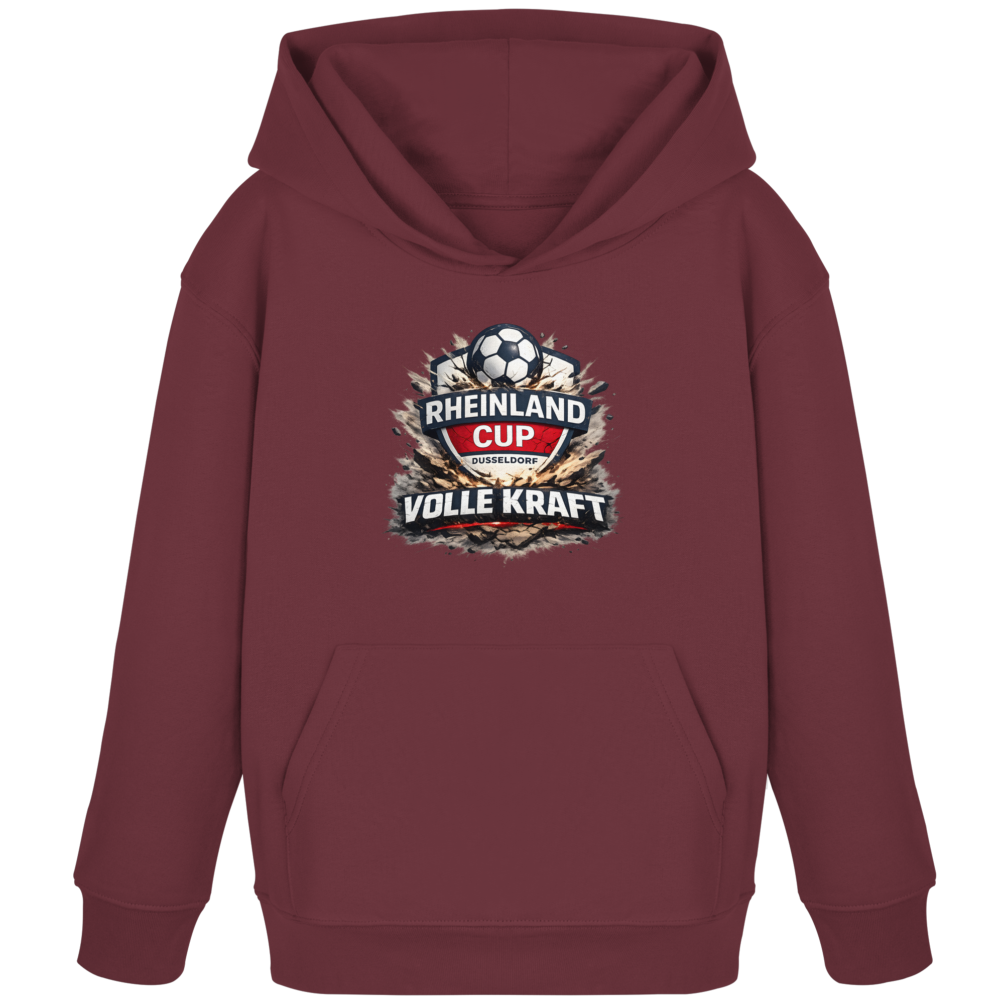 Rheinland Cup Düsseldorf Volle Kraft - Kids Organic Hoodie