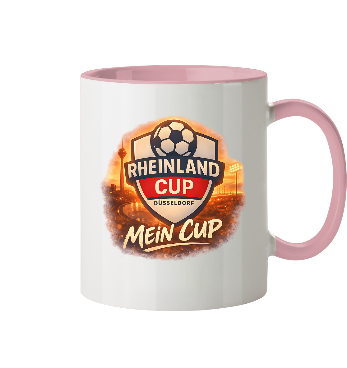 Rheinland Cup Düsseldorf Mein Cup - Tasse zweifarbig