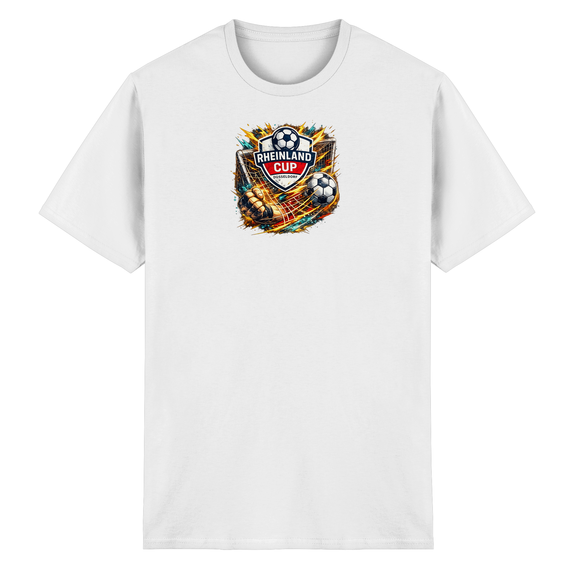 Rheinland Cup Volle Kraft - Heavy Cotton T-Shirt