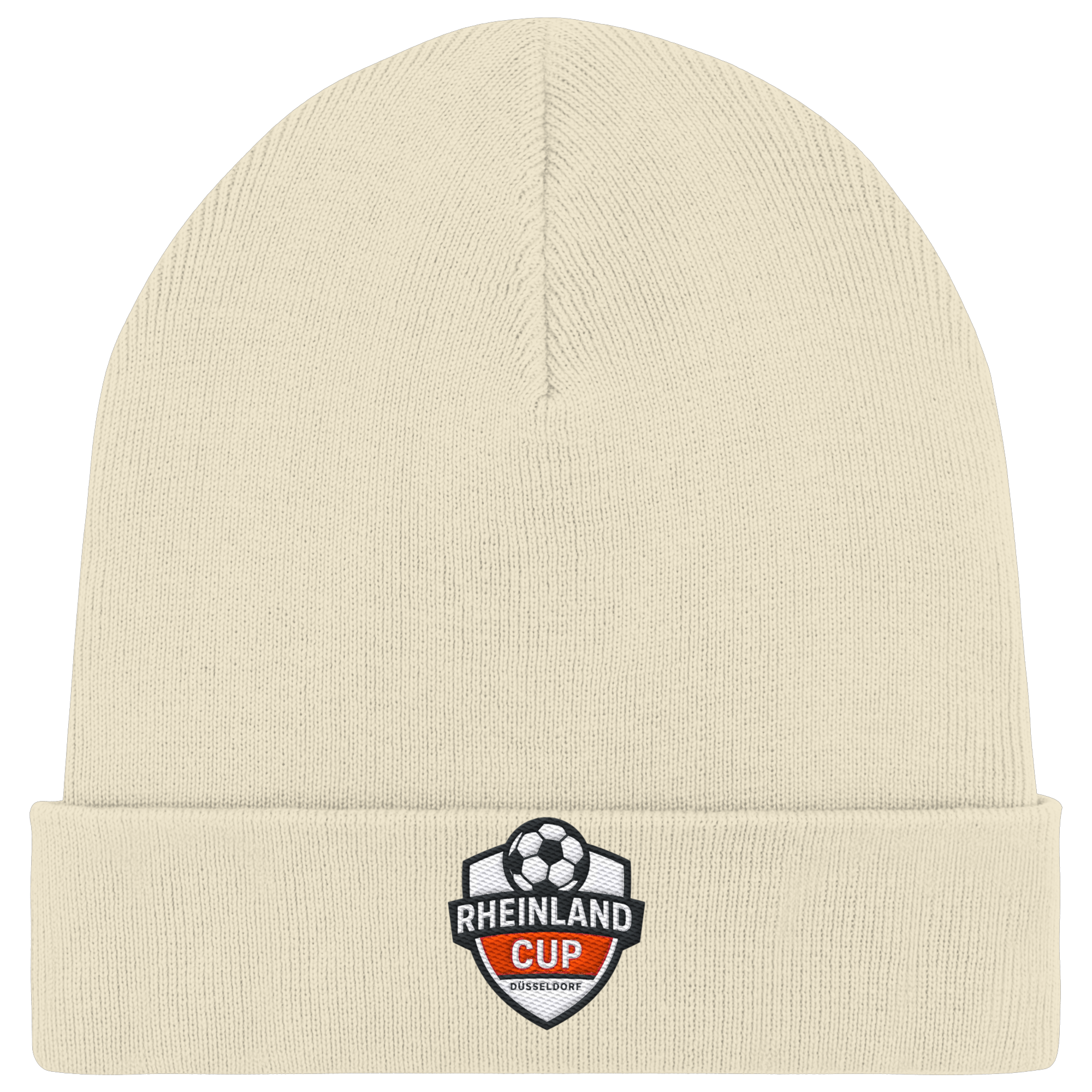 Rheinland Cup Düsseldorf Classic Logo - Organic Rib Beanie