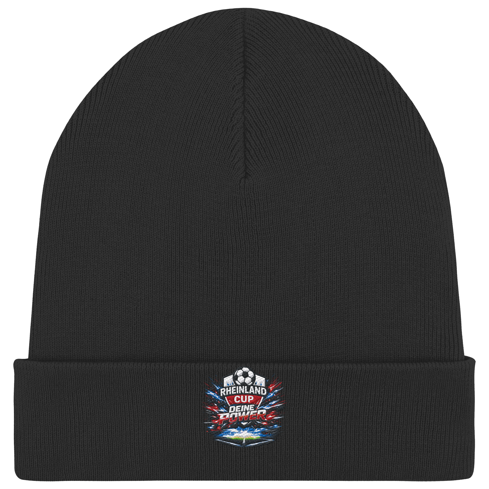 Rheinland Cup Düsseldorf Deine Power - Organic Rib Beanie