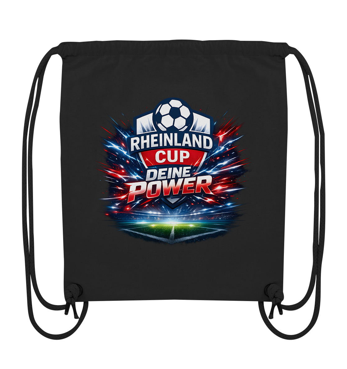 Rheinland Cup Düsseldorf Deine Power - Organic Gym-Bag