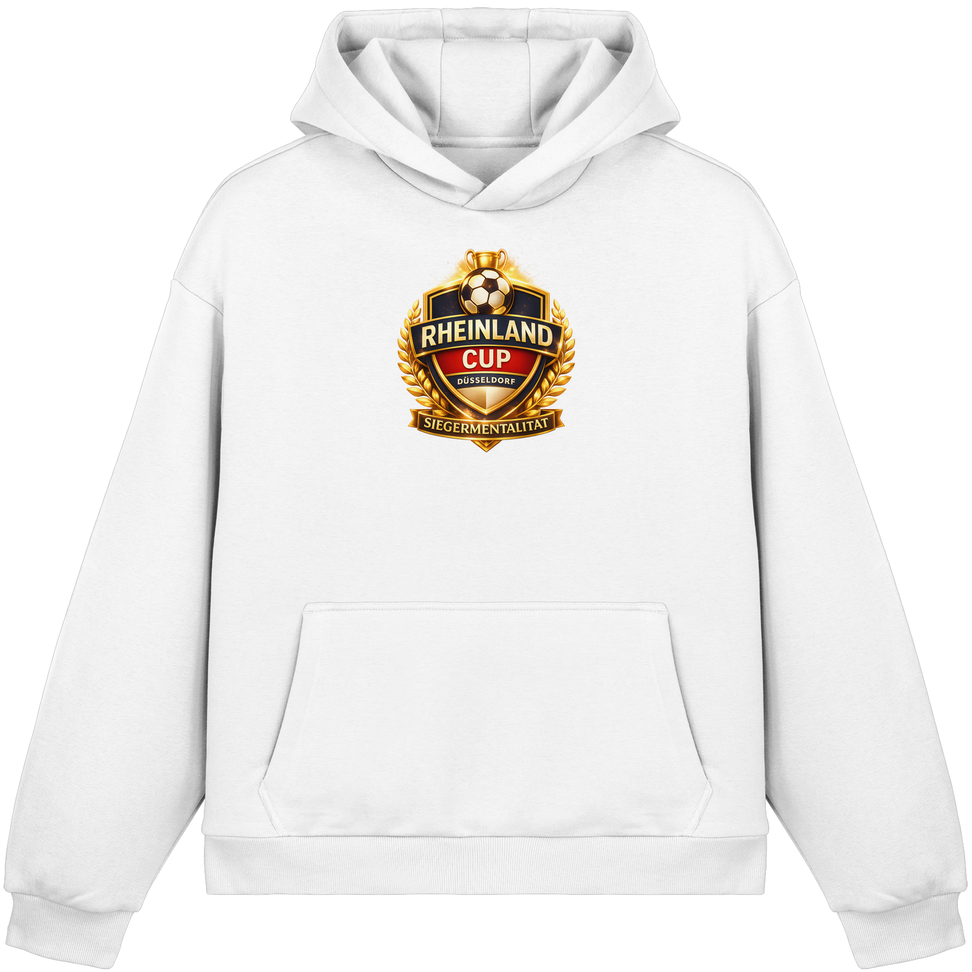 Rheinland Cup Siegermentalität - Fluffy Boxcut Hoodie