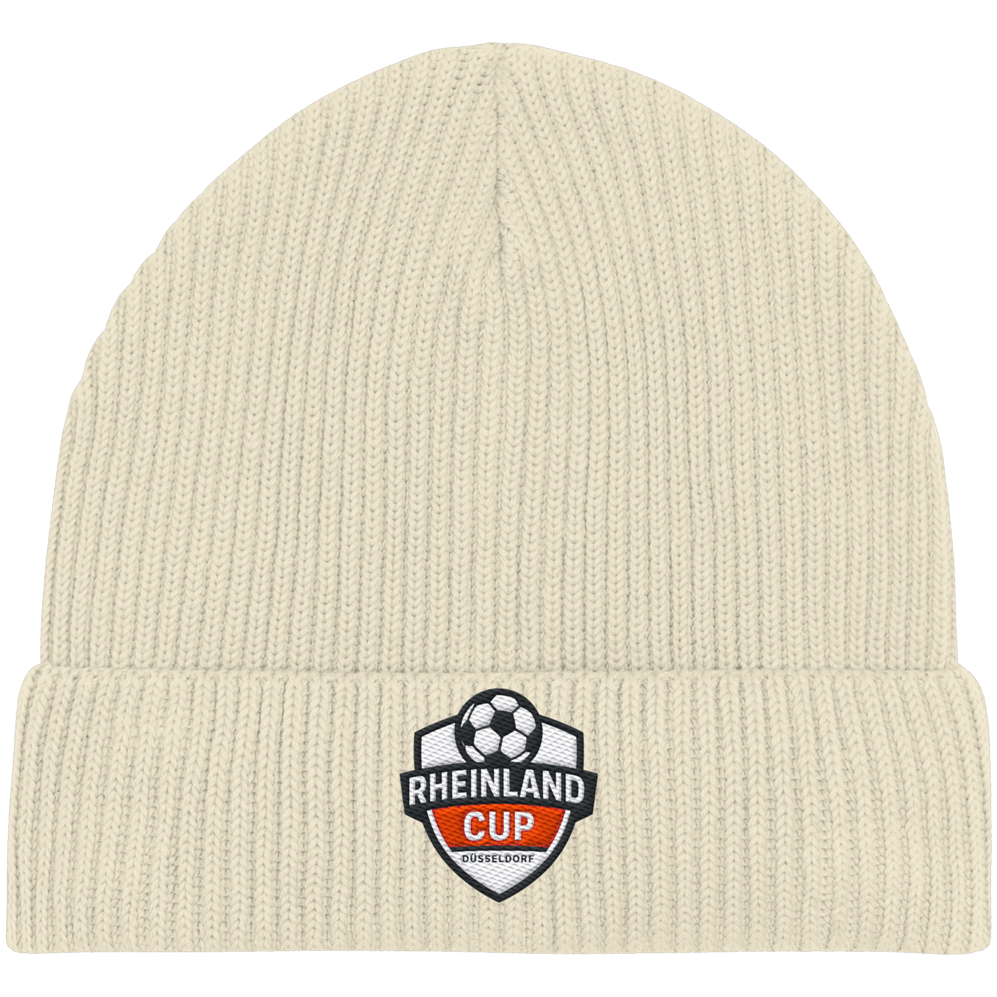 Rheinland Cup Düsseldorf Classic Logo - Organic Fisherman Beanie