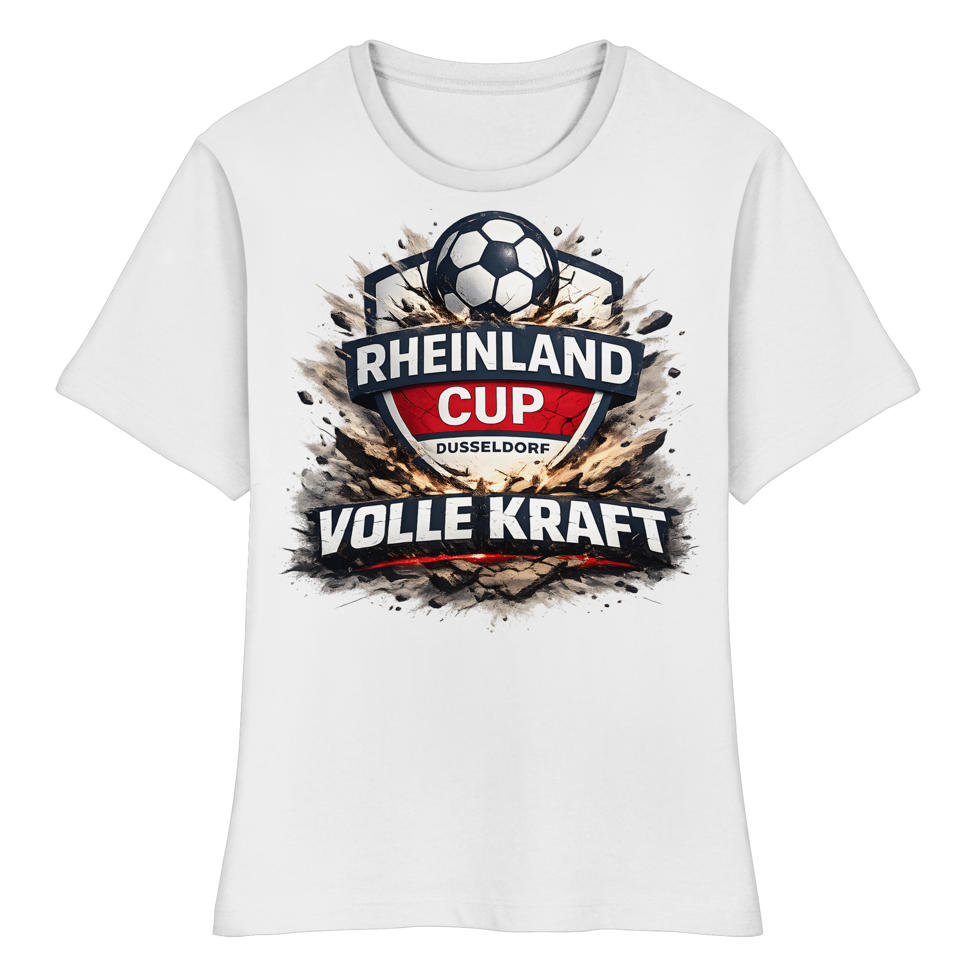 Rheinland Cup Düsseldorf Volle Kraft - Fitted Ladies Organic Shirt