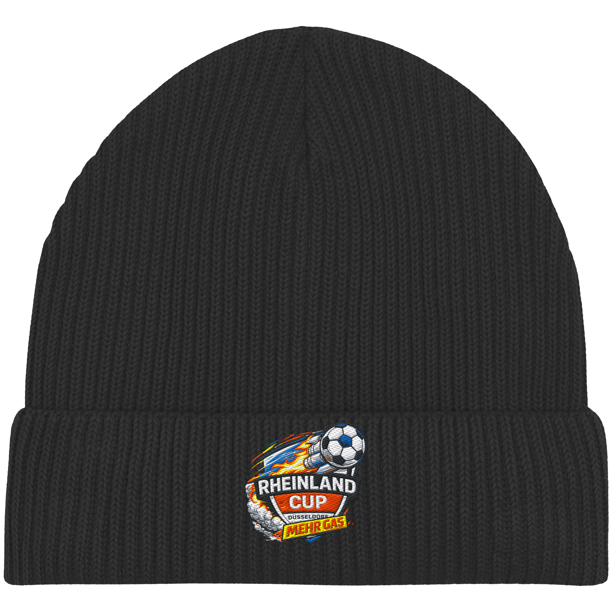 Rheinland Cup Düsseldorf Mehr Gas - Organic Fisherman Beanie