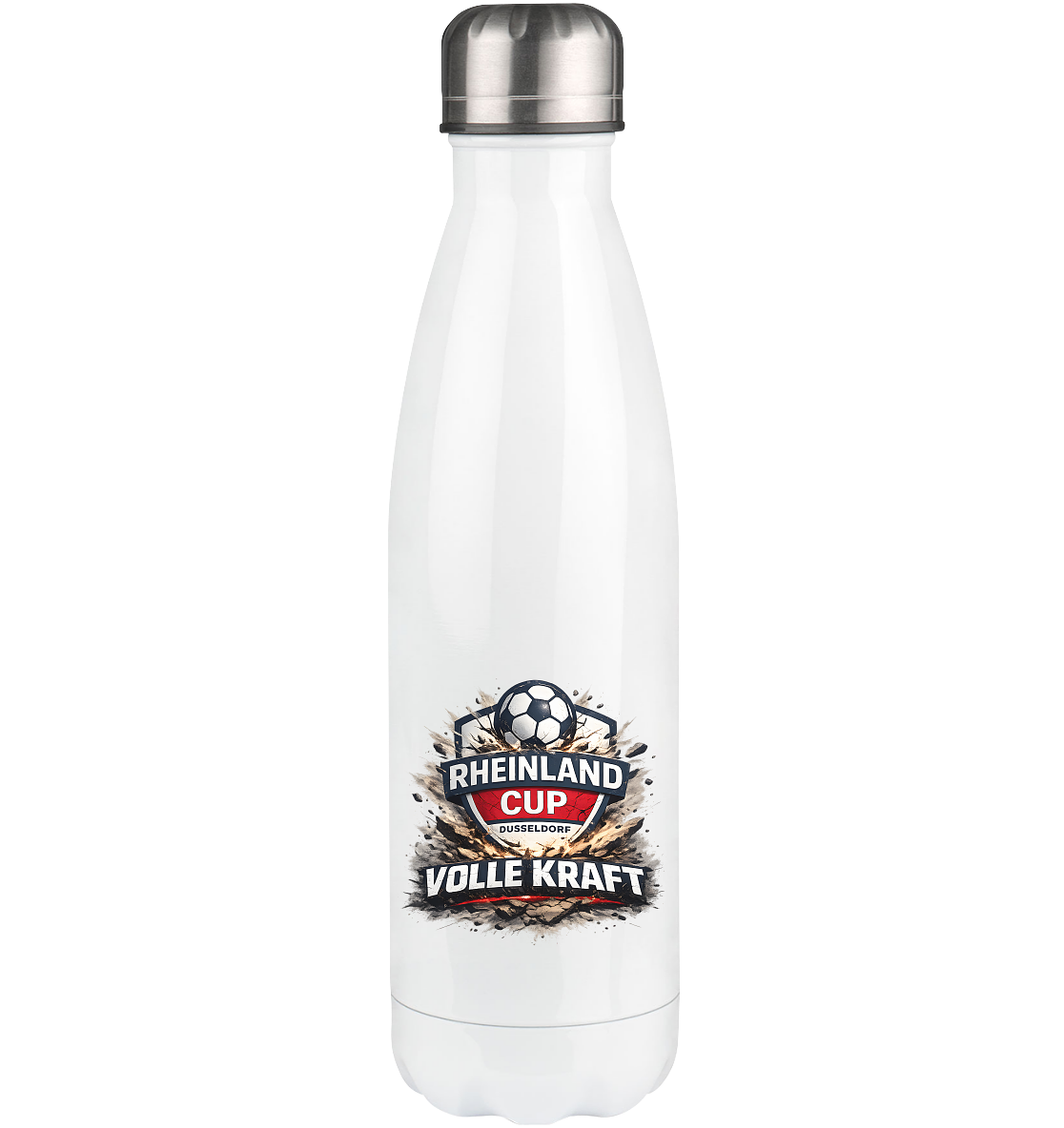 Rheinland Cup Düsseldorf Volle Kraft - Thermoflasche 500ml