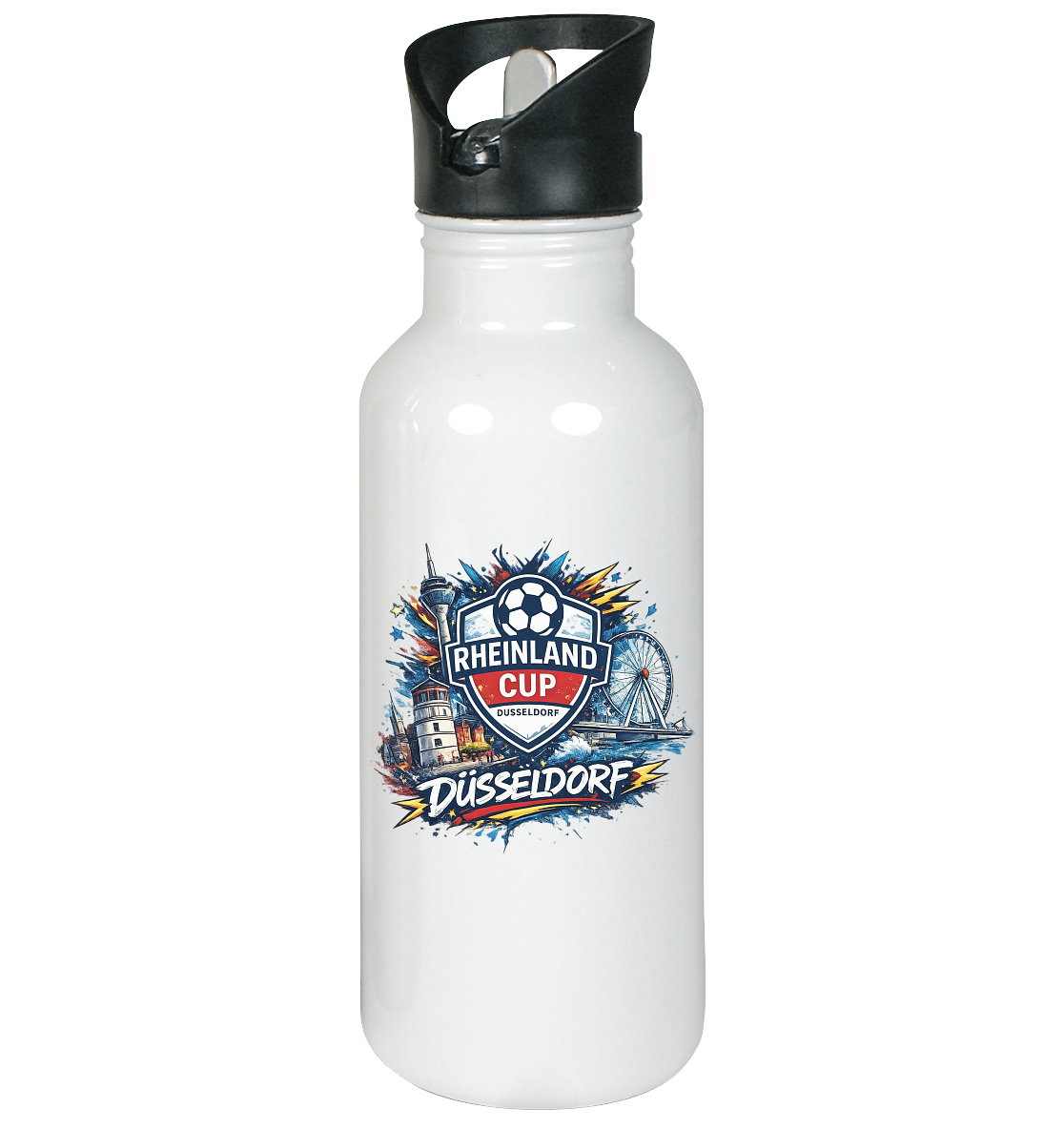Rheinland Cup Düsseldorf - Edelstahl-Trinkflasche