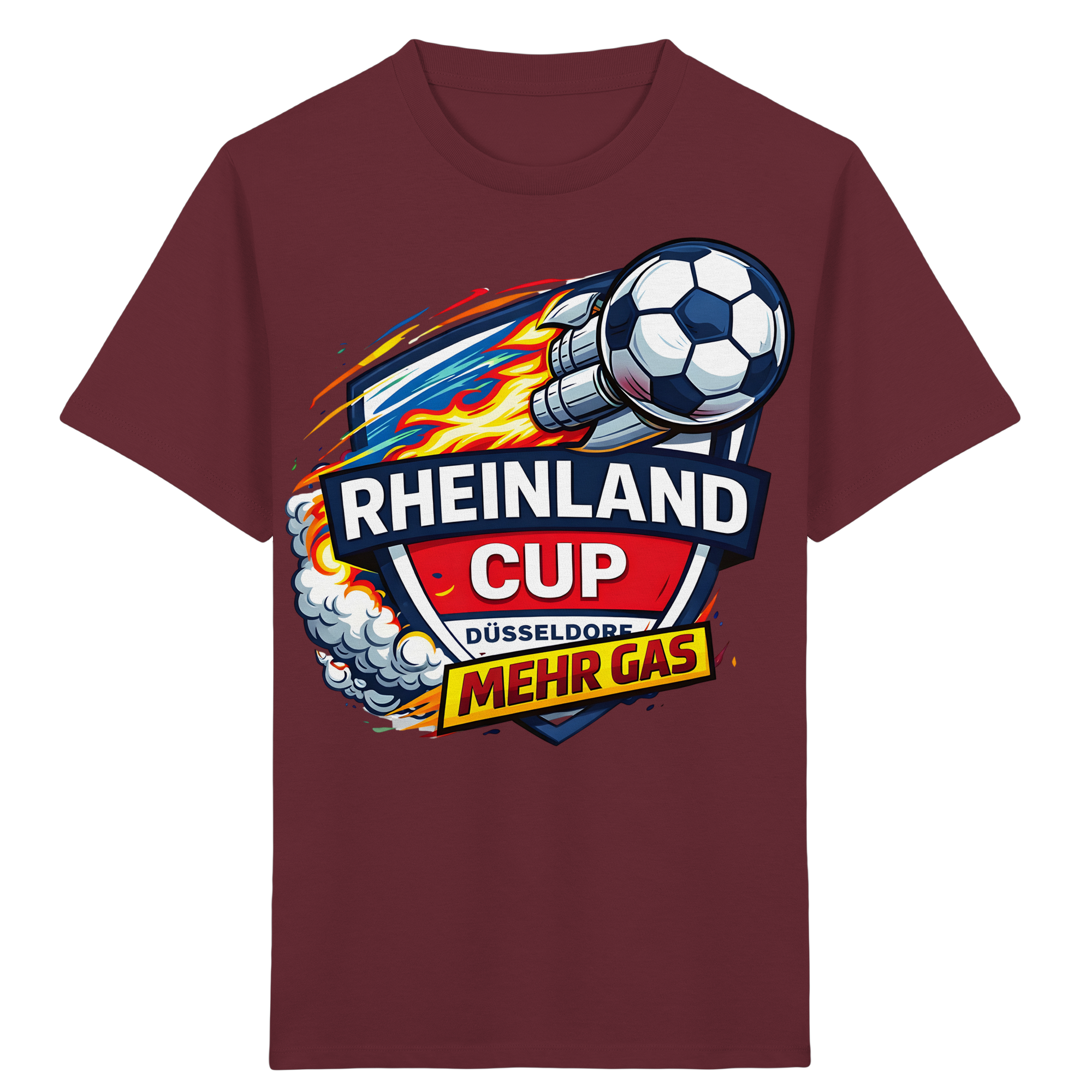 Rheinland Cup Düsseldorf Mehr Gas - Kids Organic Shirt