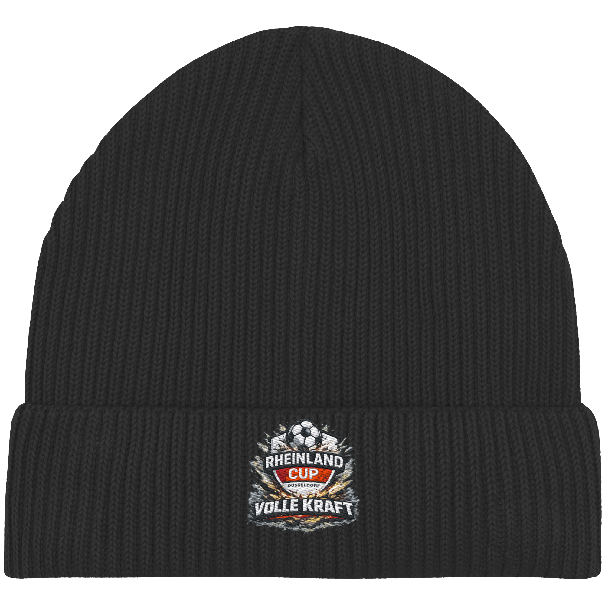 Rheinland Cup Düsseldorf Volle Kraft - Organic Fisherman Beanie