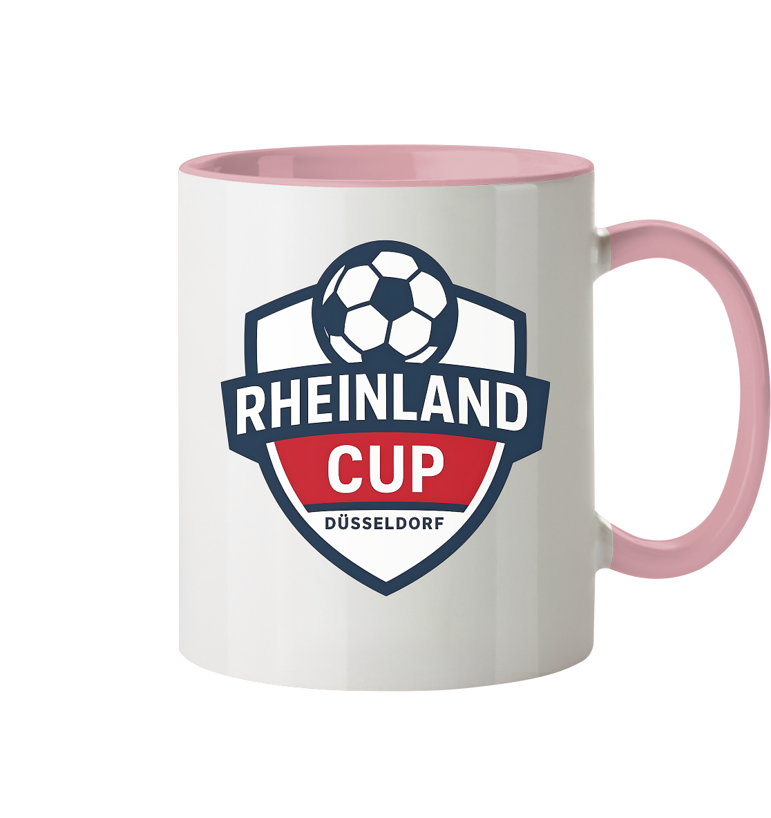 Rheinland Cup Düsseldorf Classic Logo - Tasse zweifarbig