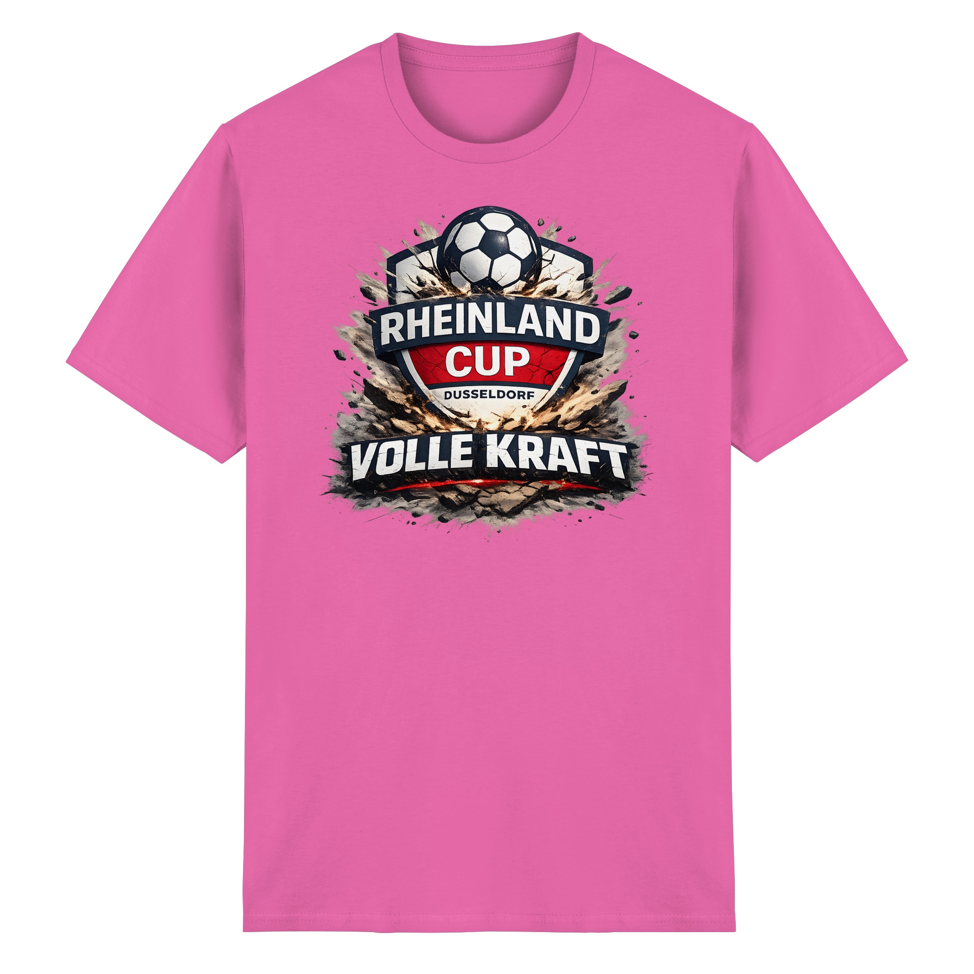 Rheinland Cup Düsseldorf Volle Kraft - Heavy Cotton T-Shirt